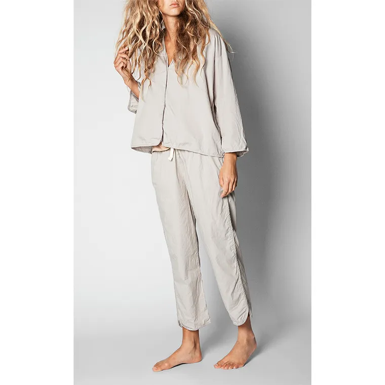 Aiayu natt j Pyjamas Poplin Tan